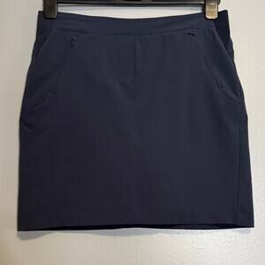 Nivo Blue Pull On Athletic Skort 6 Golf Tennis